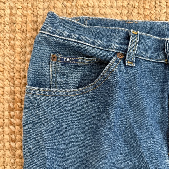 Men's Blue Denim Jeans 33x32 - Picture 3 of 6